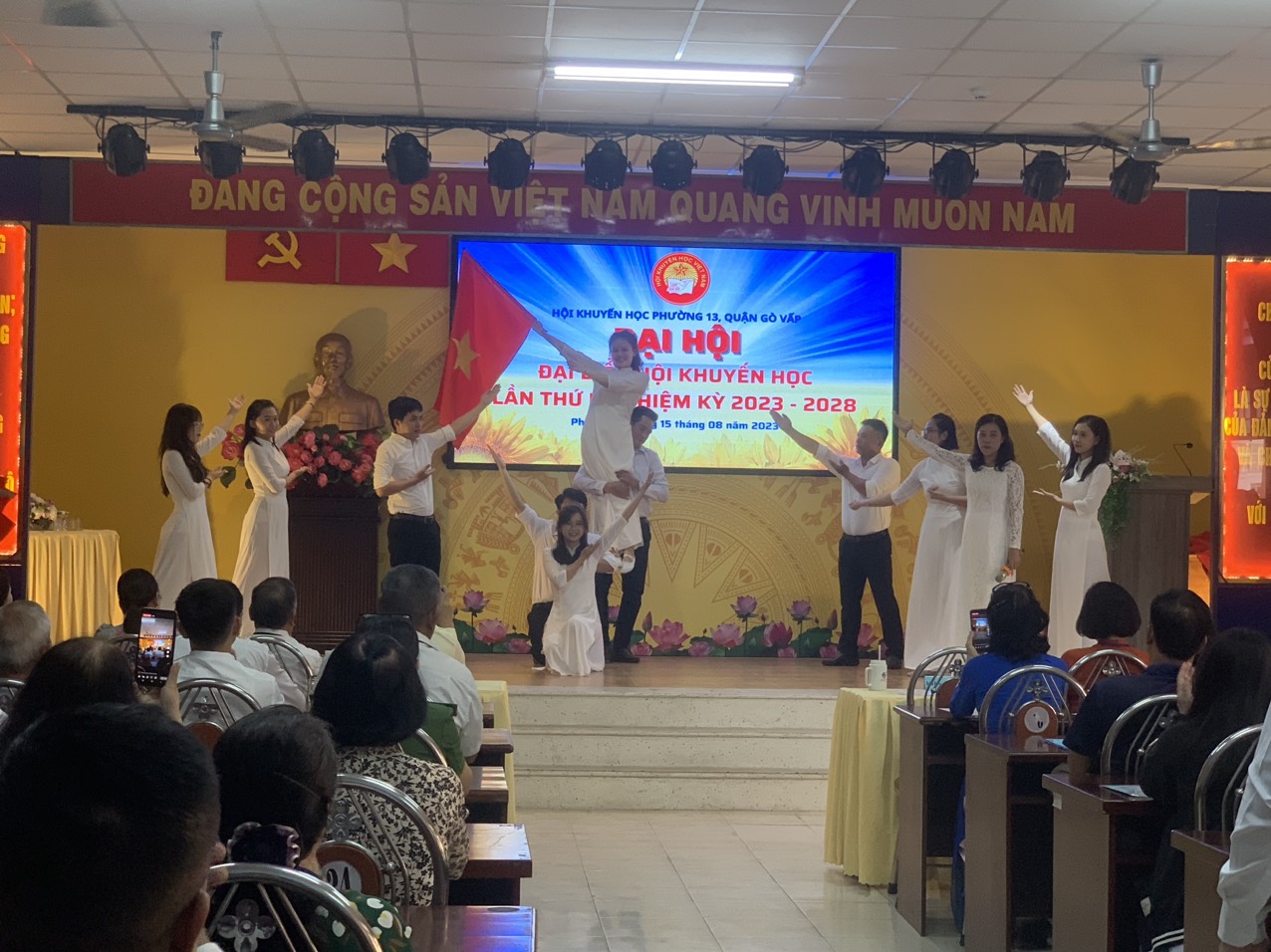 HỘI KHUYẾN HỌC PHƯỜNG 13 TỔ CHỨC ĐẠI HỘI ĐẠI BIỂU LẦN THỨ IV, NHIỆM KỲ
                    2023 - 2028