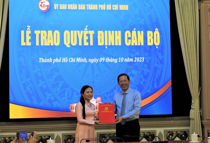 Bà Phan Kiều Thanh Hương giữ chức Phó Giám đốc Sở Nội vụ TPHCM