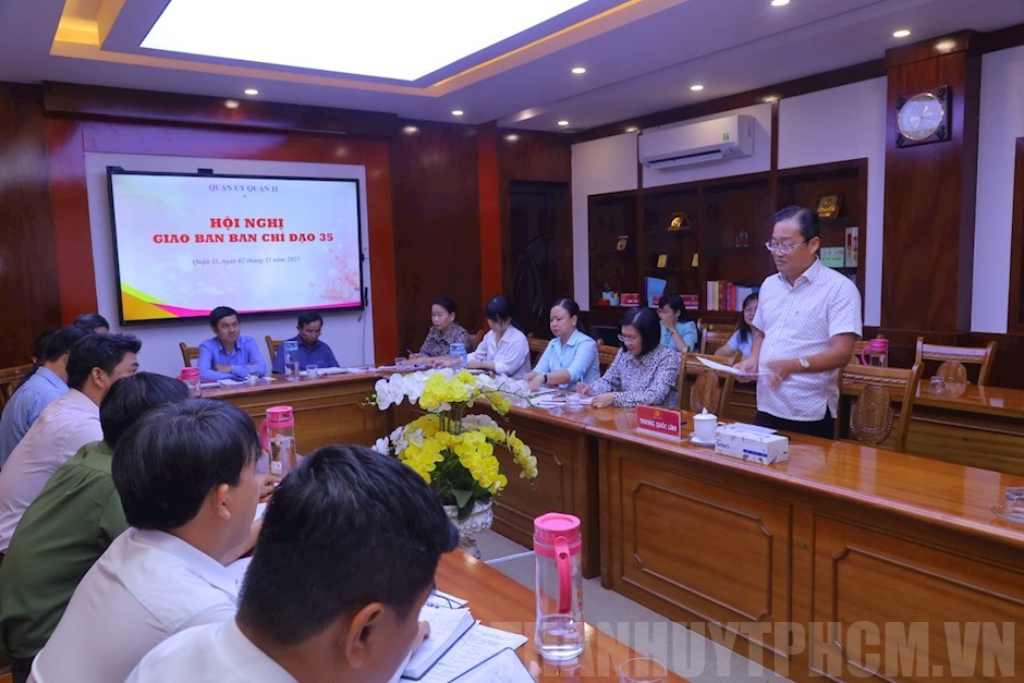 Quận 11: Kịp thời tuyên truyền, đấu tranh phản bác các
                        quan điểm sai trái, lan tỏa các thông tin tích cực